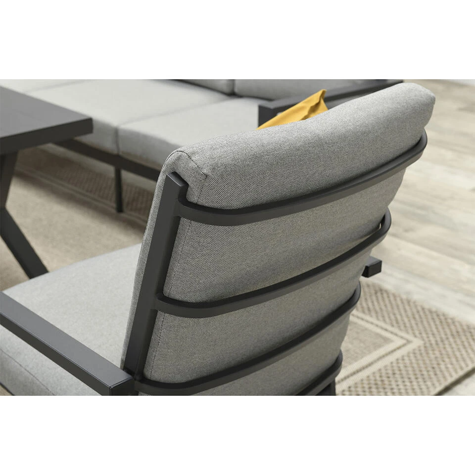 Garden Impressions Senja Lounge Dining Set 3-delig Rechts - D. Grijs 3 Garden Impressions Senja Lounge Dining Set 3-delig Rechts - D. Grijs - Afbeelding 3