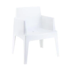 Garden Impressions Box Tuinstoel The Original Wit - 4 Stuks -Garden Impressions 1000003869 0103