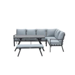 Garden Impressions Senja Sport Tuinbankje 110x40xH45 - Mint Grijs -Garden Impressions 1000025704 0104