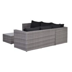 Garden Impressions Lyon Loungeset 4-delig - Reflex Black -Garden Impressions 1000035539 0104