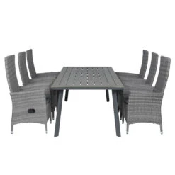Garden Impressions Nice 7-delige Tuinset - Penedo Tuintafel 230x100cm