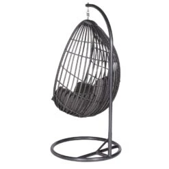 Garden Impressions Panama Hangstoel Ei - Donker Grijs -Garden Impressions 1000035642 0103