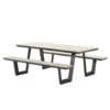 Garden Impressions Sarria Picknick Set 200 X 90 - Donker Grijs