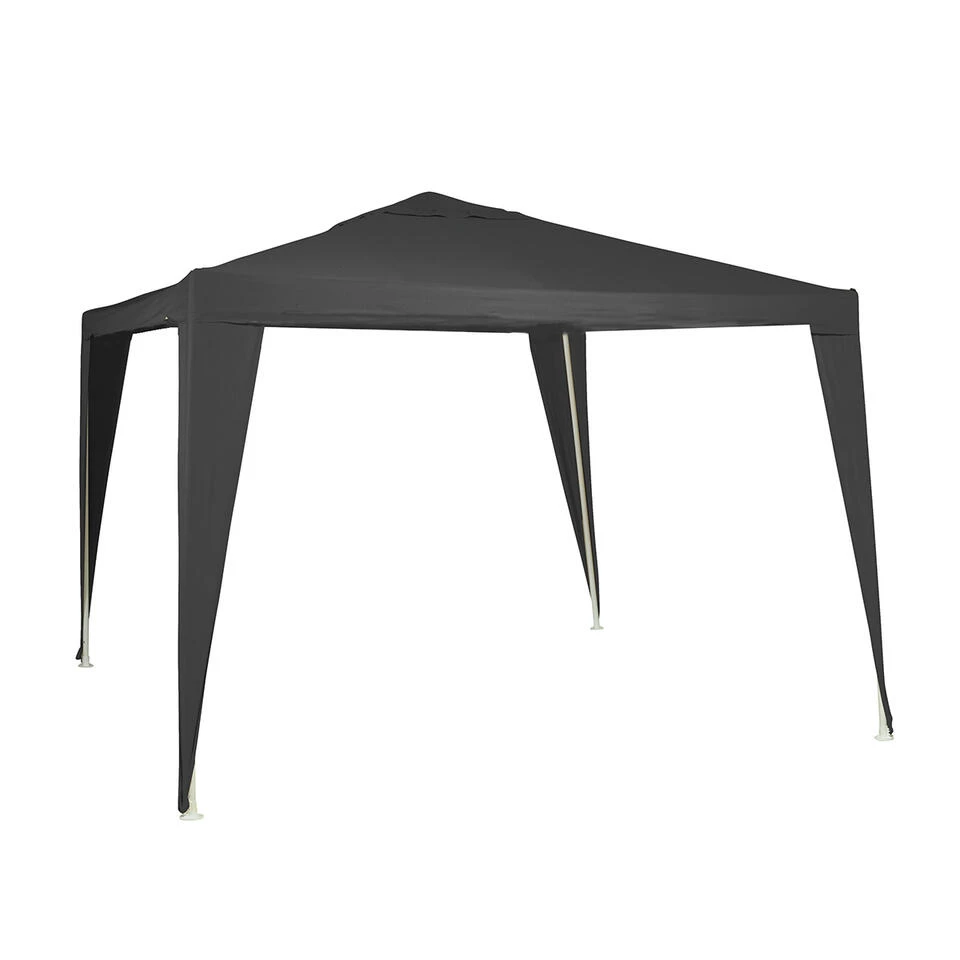 Garden Impressions Esprit Paviljoen 3x3 M Donker Grijs 2 Garden Impressions Esprit Paviljoen 3x3 M Donker Grijs - Afbeelding 2