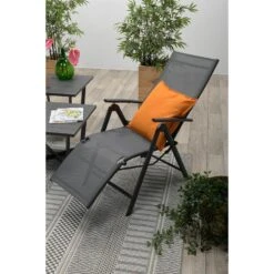 Garden Impressions Sol Relax Tuinstoel - Zwart 7 Garden Impressions Sol Relax Tuinstoel - Zwart -Garden Impressions 1000040789 0104