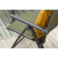 Garden Impressions Santos Tuinstoel Verstelbaar - Mos Groen -Garden Impressions 1000040801 0103