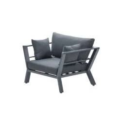 Garden Impressions Hiko Lounge Tuinstoel - Donker Grijs -Garden Impressions 1000040934 0103