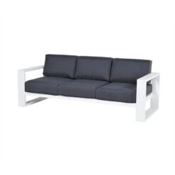 Garden Impressions Plaza 3-zits Lounge Tuinbank - Mat Wit