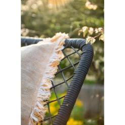 Garden Impressions Ross Tuinset 5delig Zwart -Mina Tafel 90x90 Cm -Garden Impressions 1000041233 0103