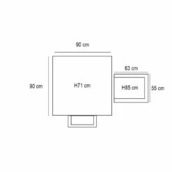 Garden Impressions Ross Tuinset 5delig Zacht Groen -Mina Tafel 6 Garden Impressions Ross Tuinset 5delig Zacht Groen -Mina Tafel -Garden Impressions 1000041234 0103