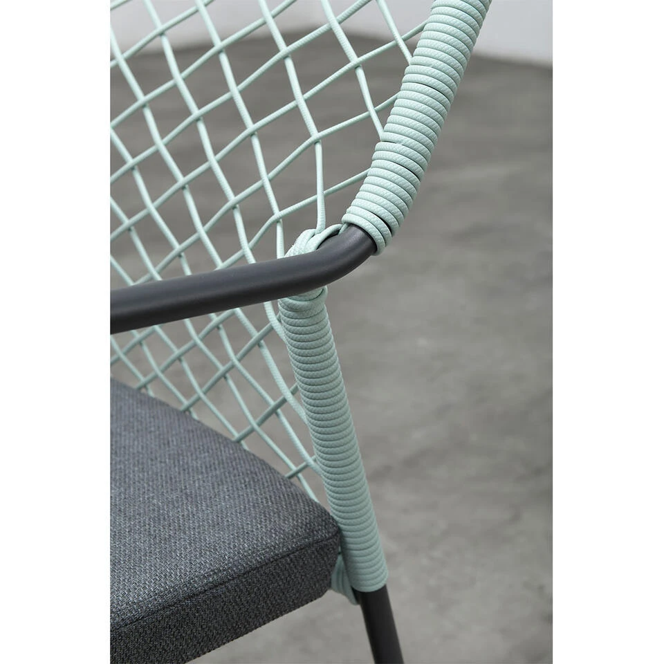 Garden Impressions Ross Tuinset 5delig Zacht Groen -Mina Tafel 4 Garden Impressions Ross Tuinset 5delig Zacht Groen -Mina Tafel - Afbeelding 4