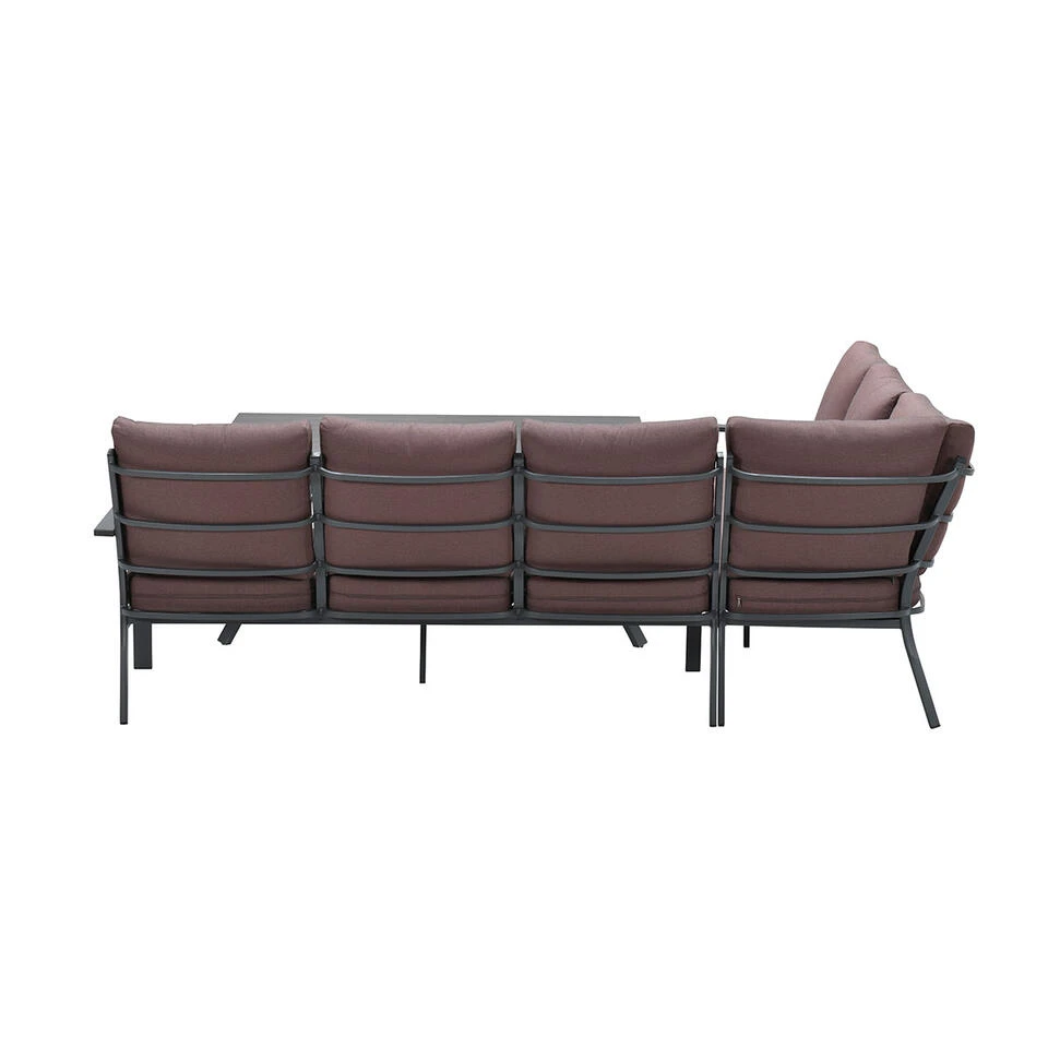 Garden Impressions Senja Lounge Dining Set 3-delig Links - Koper 4 Garden Impressions Senja Lounge Dining Set 3-delig Links - Koper - Afbeelding 4