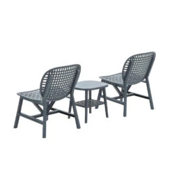 Garden Impressions Fien Balkonset 3-delig - Donker Grijs -Garden Impressions 1000041522 0103