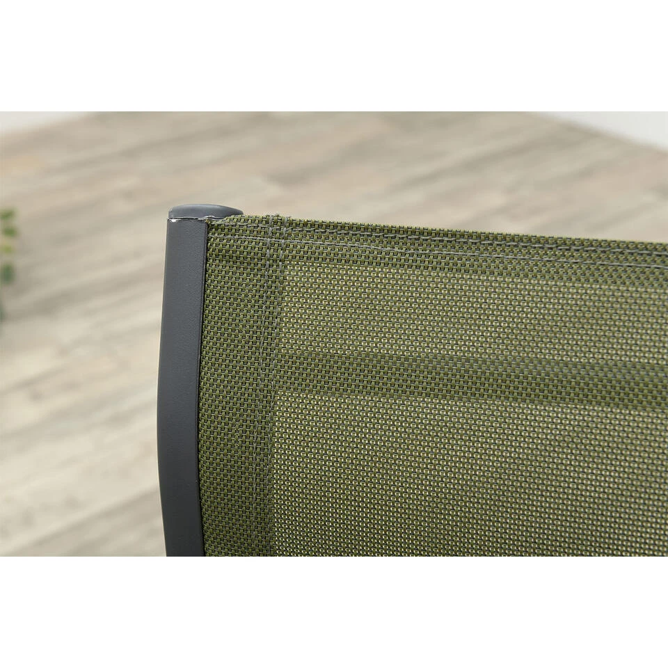 Garden Impressions Santos Tuinset 5-delig Groen -Palmas Tafel 4 Garden Impressions Santos Tuinset 5-delig Groen -Palmas Tafel - Afbeelding 4