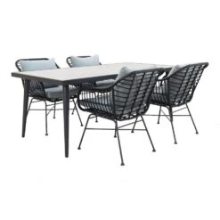 Garden Impressions Margriet Zwart/Constantine 188x96 Cm. Tuinset