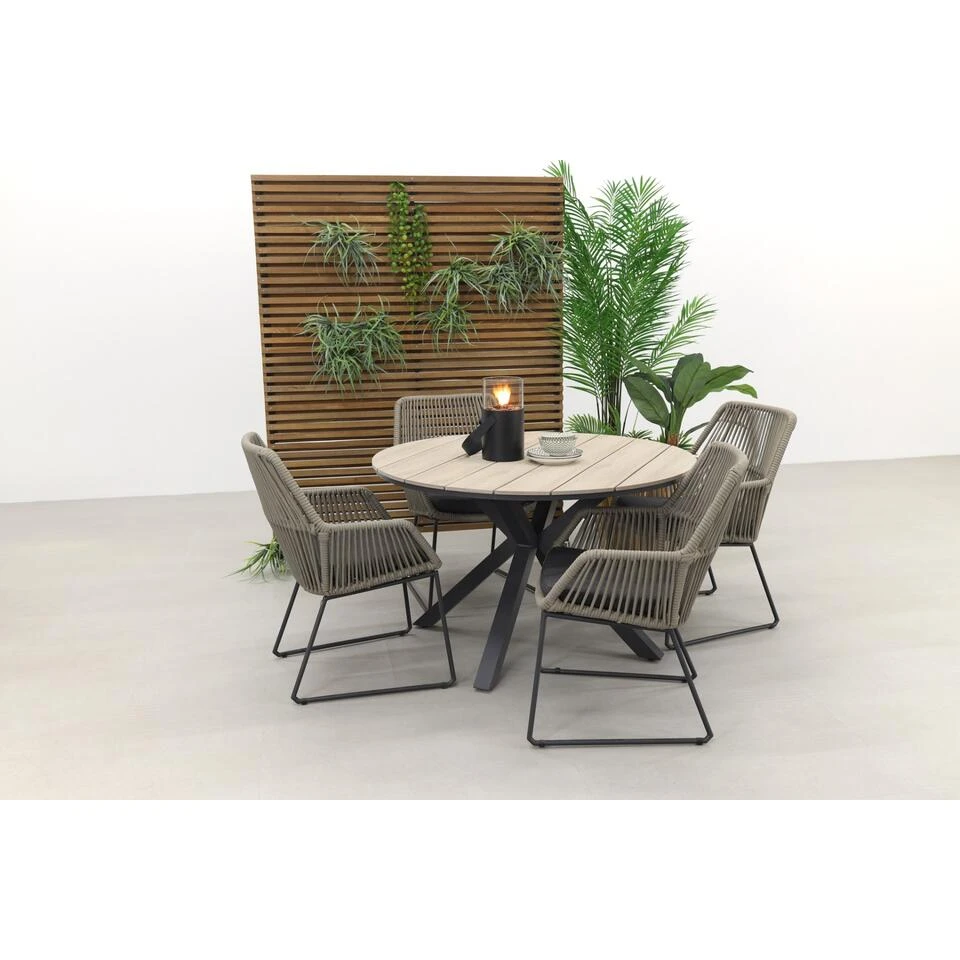 Garden Impressions Edison 122 Cm. / 4 Seasons Ramblas Naturel 3 Garden Impressions Edison 122 Cm. / 4 Seasons Ramblas Naturel - Afbeelding 3