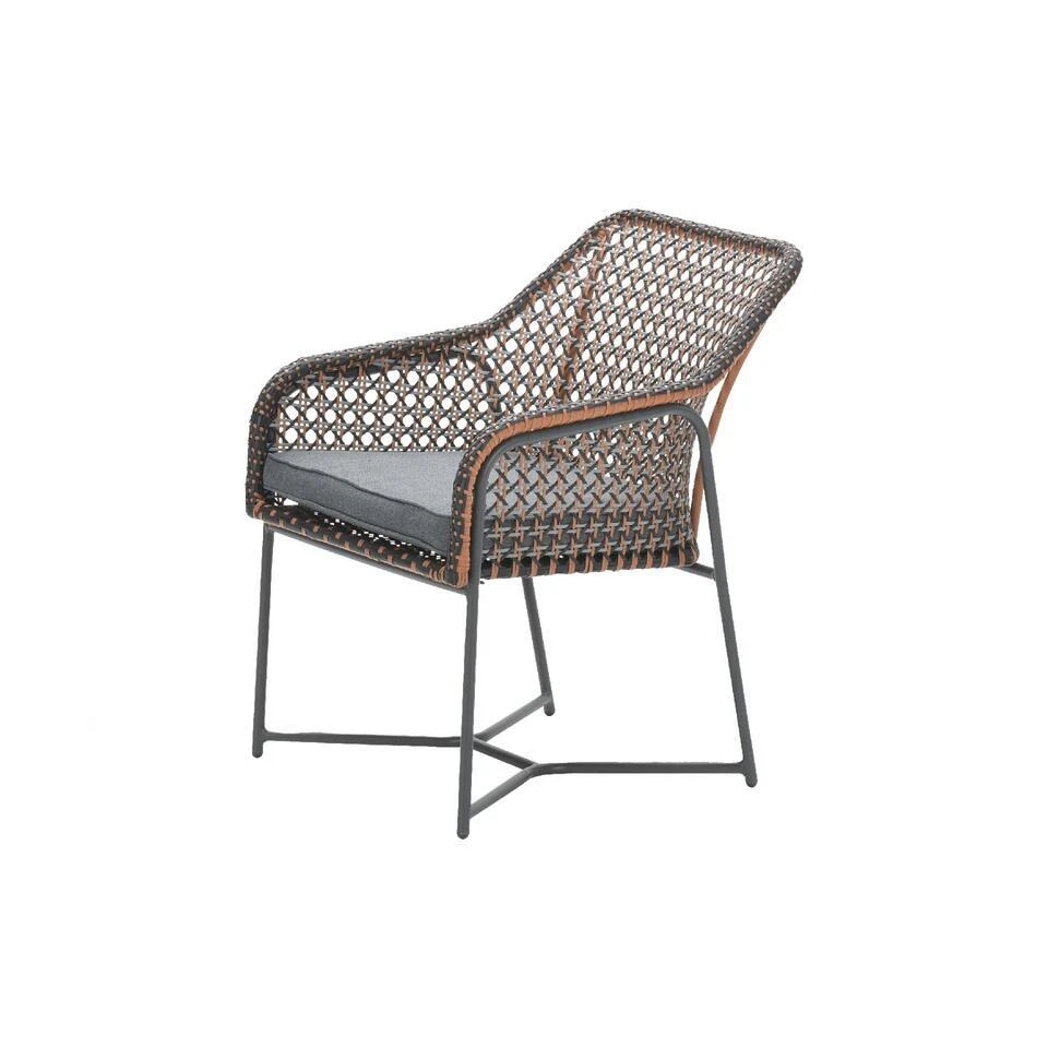 Garden Impressions Bellevue Tuinstoel - Koper/Zwart 1 Garden Impressions Bellevue Tuinstoel - Koper/Zwart