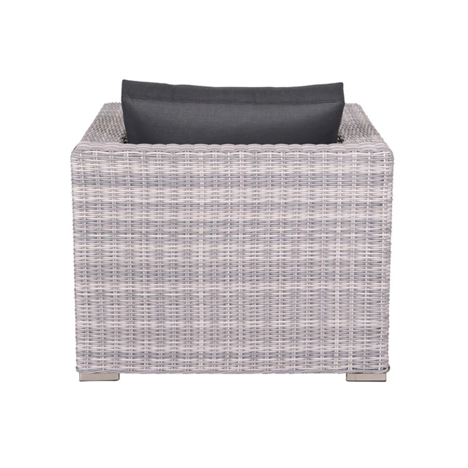 Garden Impressions Tennessee Lounge Stoel - Licht Grijs 3 Garden Impressions Tennessee Lounge Stoel - Licht Grijs - Afbeelding 3