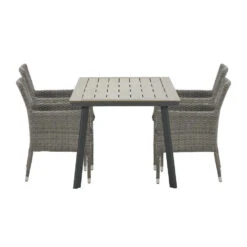 Garden Impressions Jerba Tuintset - Penedo Tuintafel 160x90cm