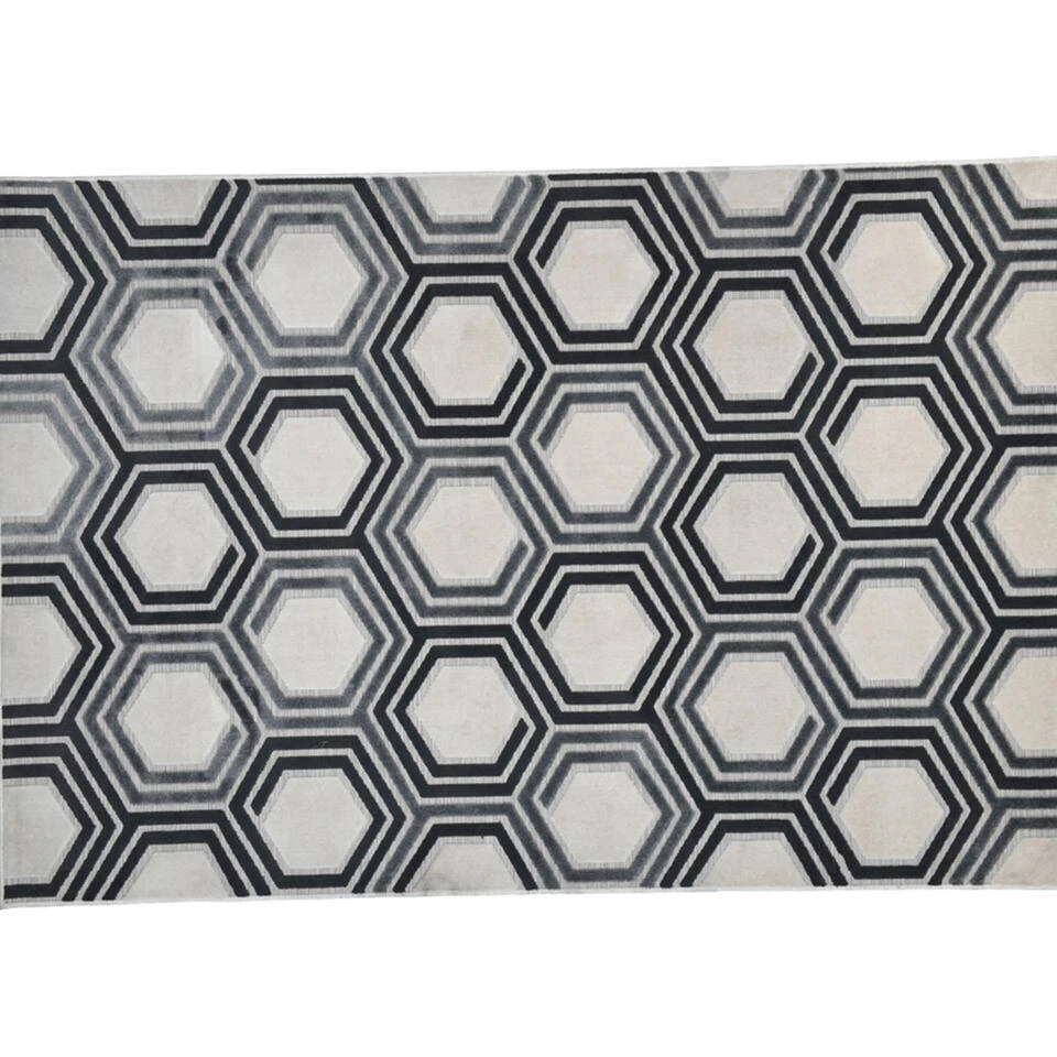 Garden Impressions Buitenkleed Hexagon 160x230 Cm - Smart Black 1 Garden Impressions Buitenkleed Hexagon 160x230 Cm - Smart Black