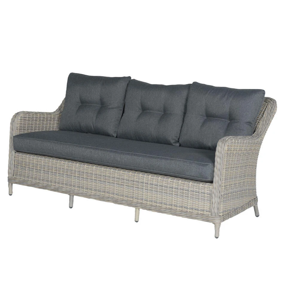 Garden Impressions Nova Loungebank 3-zits Vintage Willow 1 Garden Impressions Nova Loungebank 3-zits Vintage Willow