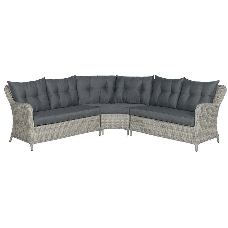 Garden Impressions Nova Lounge Dining Set 3-delig -vintage Willow 1 Garden Impressions Nova Lounge Dining Set 3-delig -vintage Willow