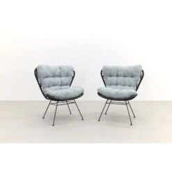 Garden Impressions Libelle Retro Loungestoel - Set Van 2 - Zwart -Garden Impressions 1000053011 0102