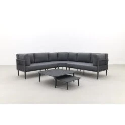 Garden Impressions Nina Loungeset - Carbon Black/Mystic Grey -Garden Impressions 1000053033 0102