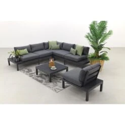 Garden Impressions Annabella Loungeset Met Loungestoel - Carbon Black -Garden Impressions 1000053035 0103