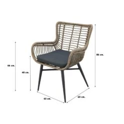 Garden Impressions Jasmine Natural/Edison 220x115 Cm. - Ovale Tuinset -Garden Impressions 1000053105 0103