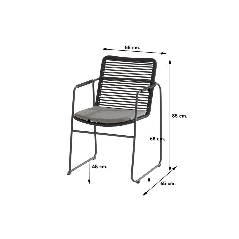 Garden Impressions Edison 220 X 115 Cm. - Ovale Tuinset / Taste Elba 4 Garden Impressions Edison 220 X 115 Cm. - Ovale Tuinset / Taste Elba - Afbeelding 4