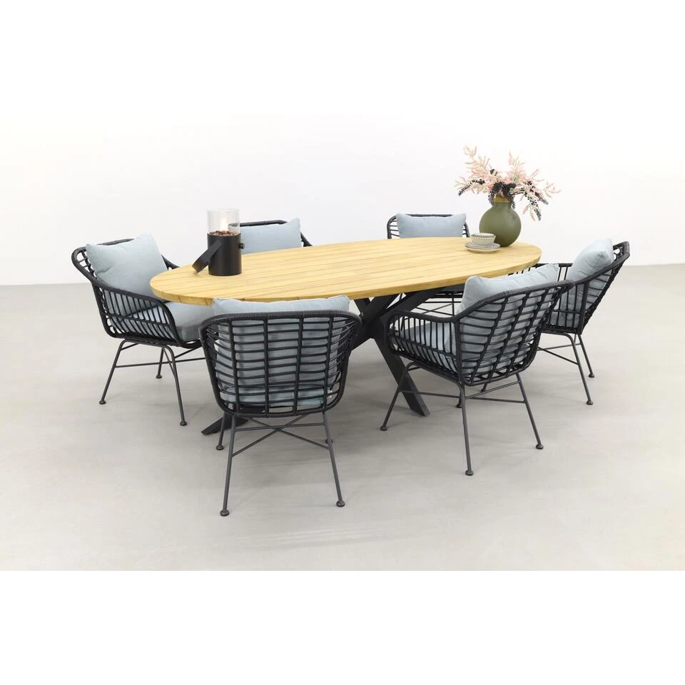 Garden Impressions Margriet Zwart/Taste Prado Ellips Tuinset - 7-delig 3 Garden Impressions Margriet Zwart/Taste Prado Ellips Tuinset - 7-delig - Afbeelding 3