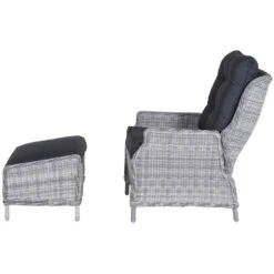 Garden Impressions Santa Rosa Tuinstoel + Voetenbank - L. Grijs 7 Garden Impressions Santa Rosa Tuinstoel + Voetenbank - L. Grijs -Garden Impressions 1000054028 0104