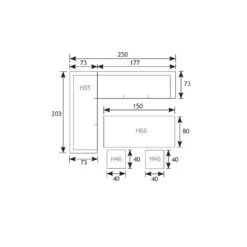 Westminster Lounge Dining Set Links - Organic Grey -Garden Impressions 1000054166 0102