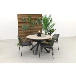 Taste Barista Groen / GI Edison 122 Cm. - Ronde Tuinset 6 Taste Barista Groen / GI Edison 122 Cm. - Ronde Tuinset -Garden Impressions 1000054195 0102