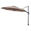 Garden Impressions Hawaii Zweefparasol 350 Cm. Rond - Taupe