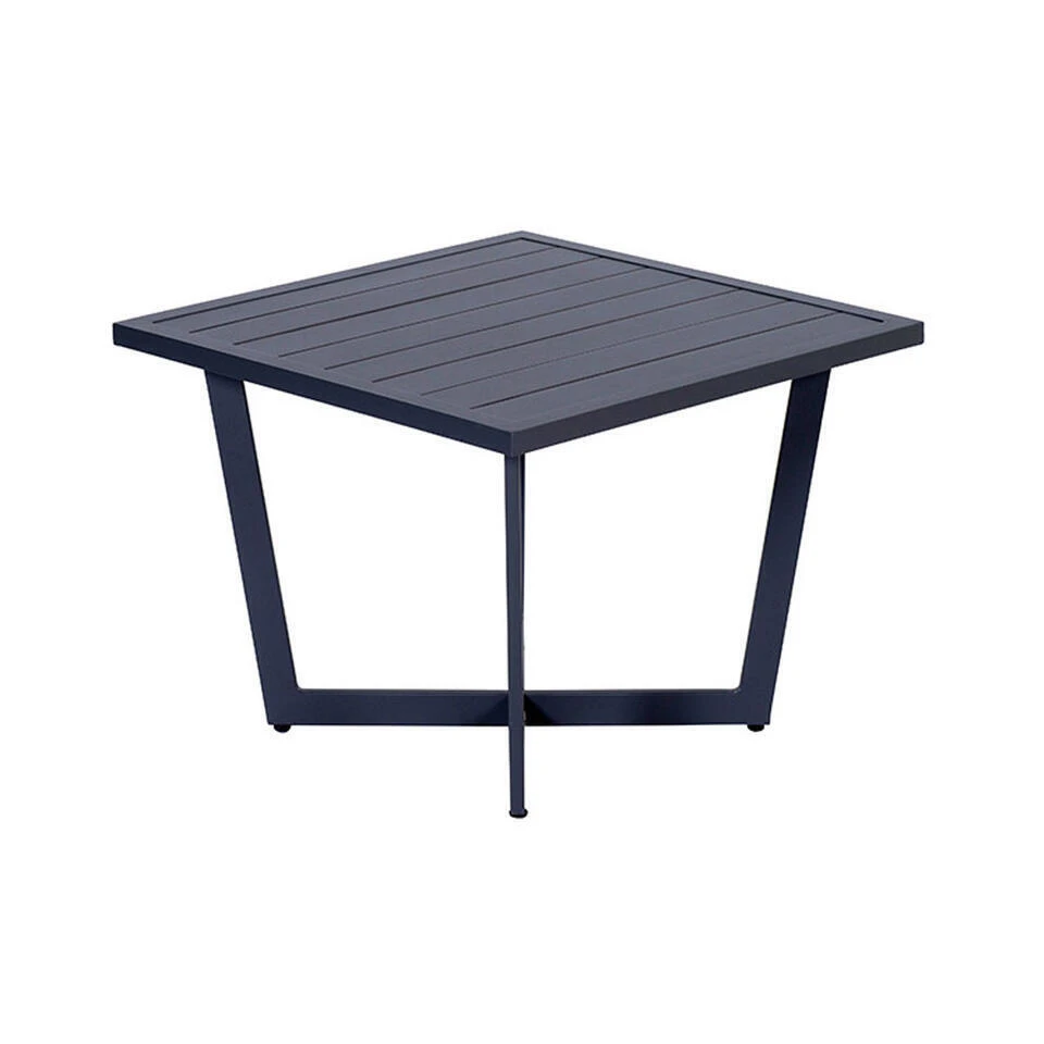 Garden Impressions Kent Tuin Bijzettafel 62,5x62,5xH47cm Donker Grijs 1 Garden Impressions Kent Tuin Bijzettafel 62,5x62,5xH47cm Donker Grijs