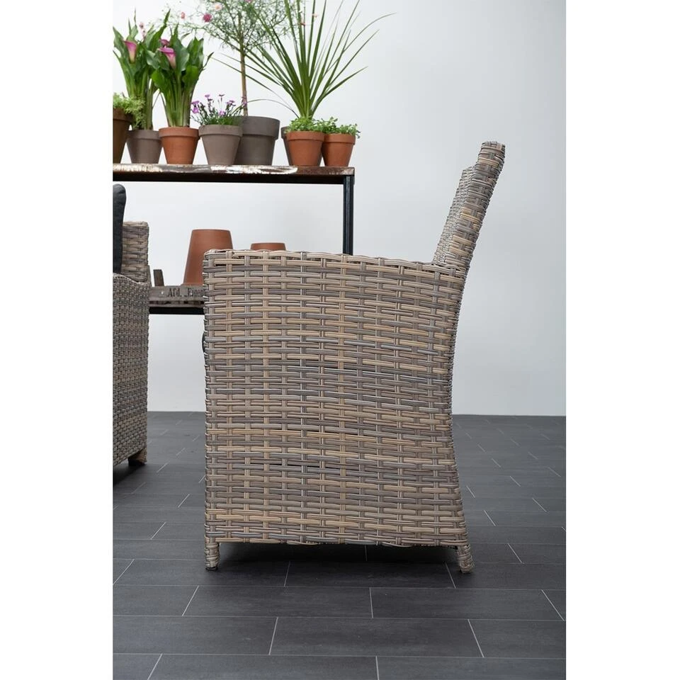 Garden Impressions Alaska Lounge Dining Tuinstoel -vintage Willow 3 Garden Impressions Alaska Lounge Dining Tuinstoel -vintage Willow - Afbeelding 3