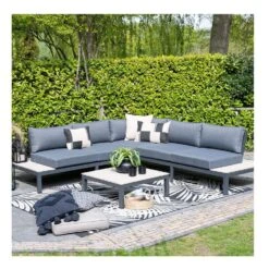 Garden Impressions Aurora Loungeset 4-delig - Donker Grijs -Garden Impressions 1000083124 0103