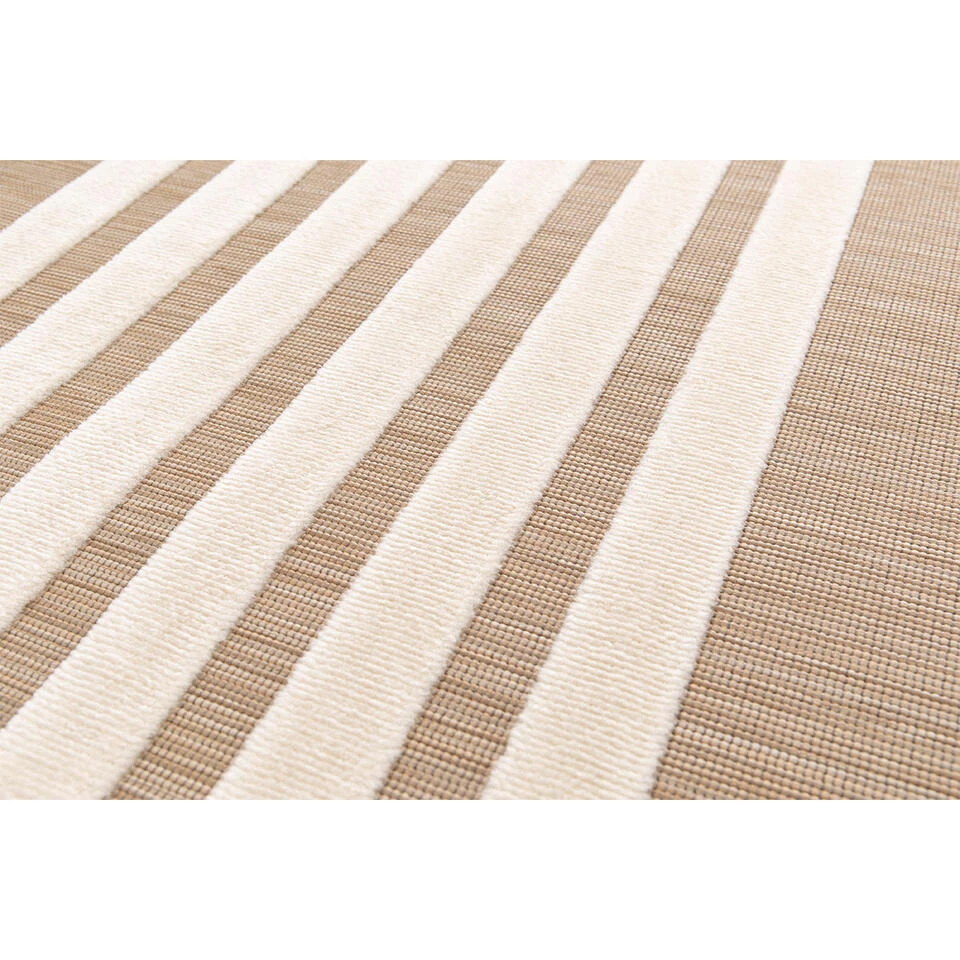 Garden Impressions Buitenkleed Art Deco 120x170cm - Circle Taupe 4 Garden Impressions Buitenkleed Art Deco 120x170cm - Circle Taupe - Afbeelding 4