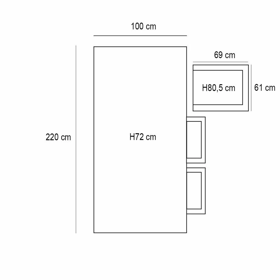 Garden Impressions Timmy Tuinset 7-delig Groen - Leuven Tuintafel 2 Garden Impressions Timmy Tuinset 7-delig Groen - Leuven Tuintafel - Afbeelding 2