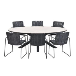 Garden Impressions Palma-Tulli Tuinset 7-delig-light Teak Look 6 Garden Impressions Palma-Tulli Tuinset 7-delig-light Teak Look -Garden Impressions 1000087033 0103