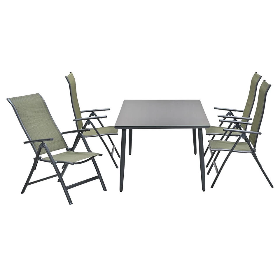 Garden Impressions Santos - Senna Tuinset 5-delig Mos Groen 2 Garden Impressions Santos - Senna Tuinset 5-delig Mos Groen - Afbeelding 2