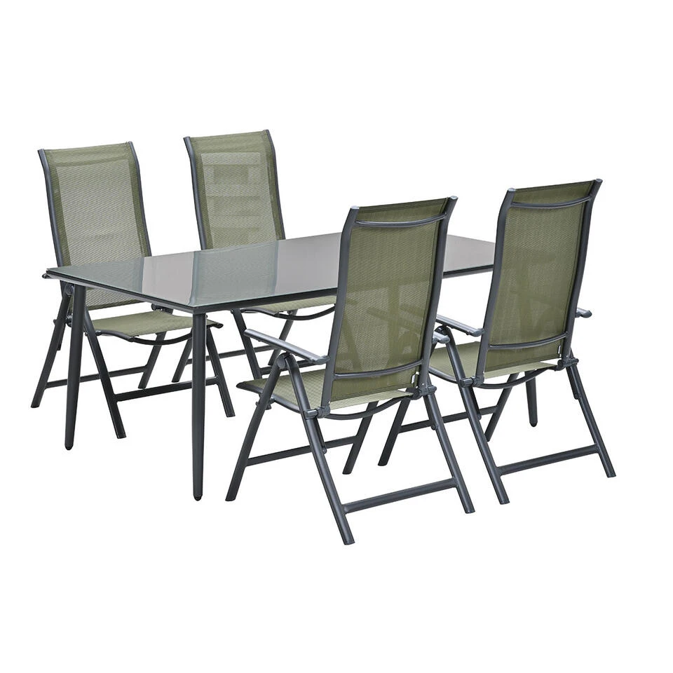 Garden Impressions Santos - Senna Tuinset 5-delig Mos Groen 3 Garden Impressions Santos - Senna Tuinset 5-delig Mos Groen - Afbeelding 3