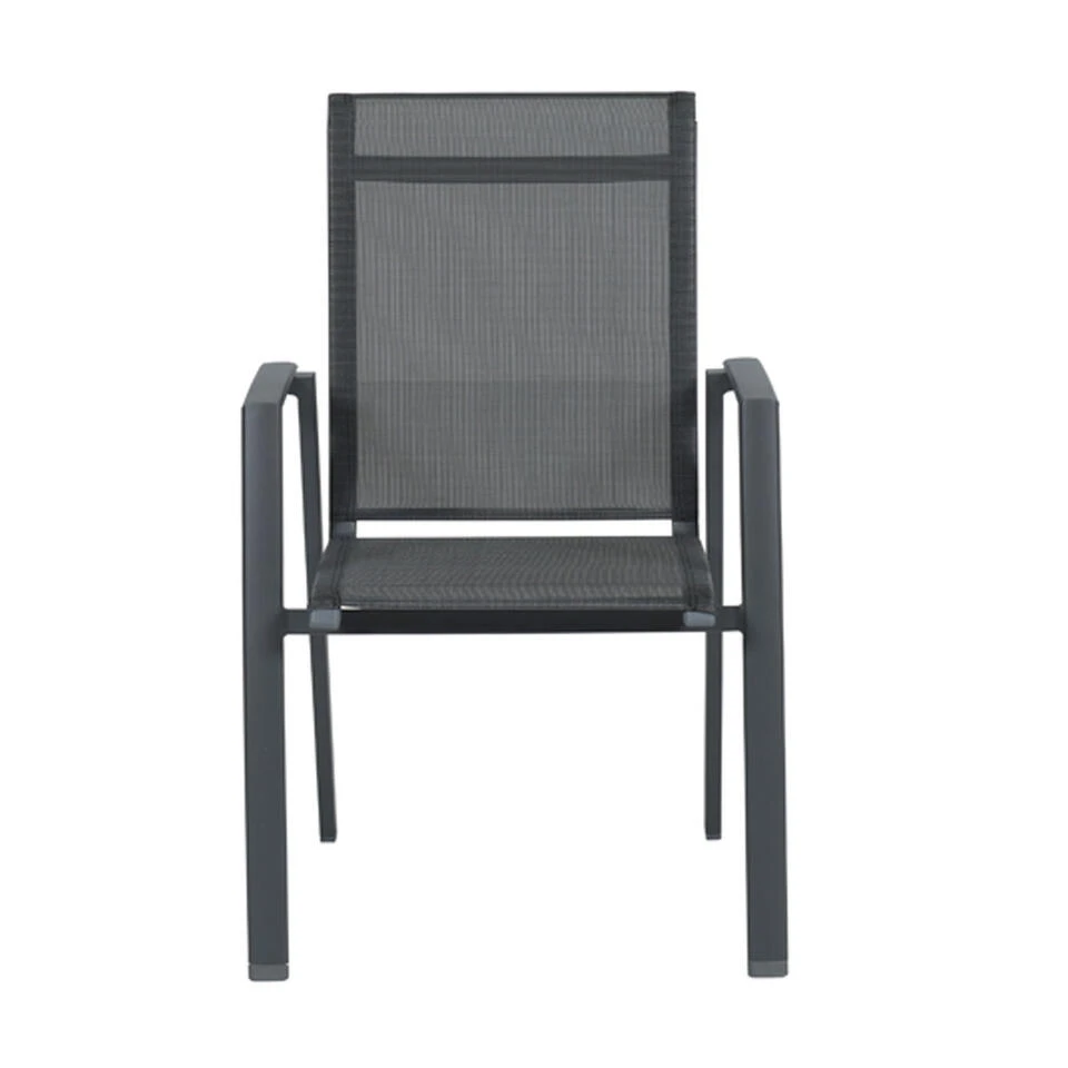 Garden Impressions Tuinset Santana D. Grijs -Elnes Vuur Tuintafel 4 Garden Impressions Tuinset Santana D. Grijs -Elnes Vuur Tuintafel - Afbeelding 4