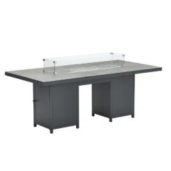 Garden Impressions Amarillo Tuinset 7-delig - Elnes Vuurtafel -Garden Impressions 1000087852 0104