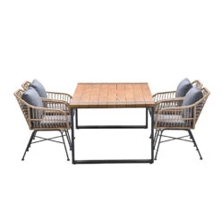 Garden Impressions Lucas - Alto Tuinset 5-delig Bruin