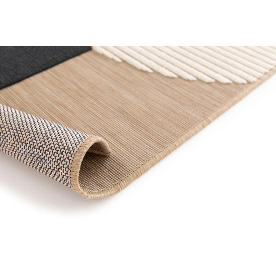 Garden Impressions Buitenkleed Art Deco 120x170cm - Terra 3 Garden Impressions Buitenkleed Art Deco 120x170cm - Terra - Afbeelding 3