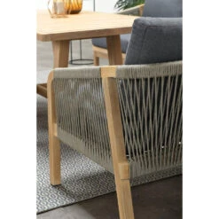 Garden Impressions Alora Lounge Dining Set 5-delig R-donker Grijs -Garden Impressions 1000090510 0104