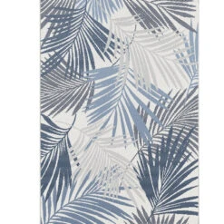 Garden Impressions Buitenkleed Naturalis 200x290cm - Palm Blue